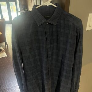 ZEGNA PLAID SHIRT